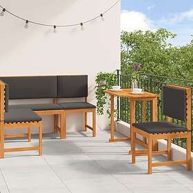 vidaXL Ensemble Banc de Jardin 4 Pièces 3329102