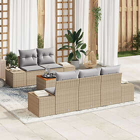vidaXL Ensemble de Canapé de Jardin 6 Pièces 3356565