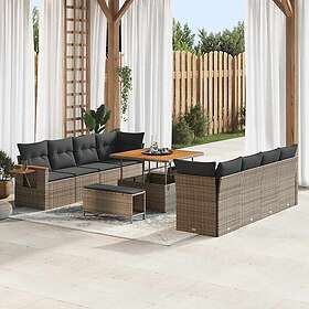 vidaXL Garden Sofa Set with Cushion 12 Pieces 3365108