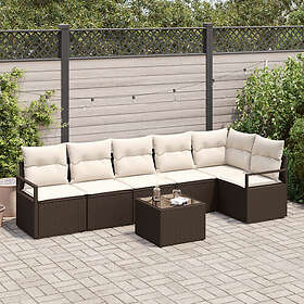 vidaXL Sofa Set with Cushion 7 Pieces 3346408