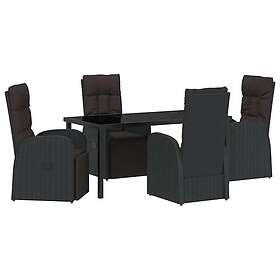 vidaXL Garden Dining Set with Cushion 5 Pieces 3379530