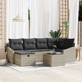 vidaXL Ensemble de Canapé avec Coussin 7 Pièces 3359291