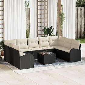 vidaXL Garden Sofa Set with Cushion 10 Pieces 3354876