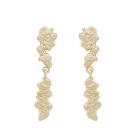 Snö Of Sweden Cat Long Ear Plain Gold 1393-6700 257-ONE Örhängen