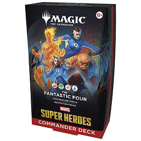 Magic: The Gathering Marvel Super Heroes Commander Deck Les Quatre Fantastiques