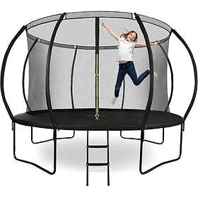 HyperMotion Trampoline 366cm avec Filet de sécurité Zippé