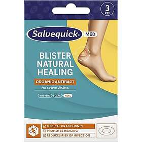 Salvequick Blister Naturlig läkning Oval 3 st
