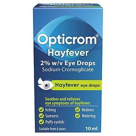 Opticrom Hayfever Eye Drops 10ml