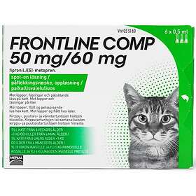 Frontline Comp Spot-On Treatment Katt 6-Pack 0.5ml