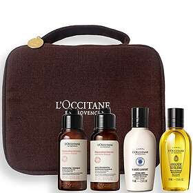L'Occitane Travel Collection Gift Set (Shampoo 25ml, Conditioner 25ml, Body Loti