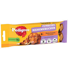 Pedigree Jumbone Tuggben Kyckling & Lamm 12x2-Pack