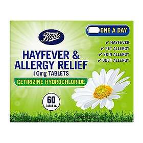 Boots Hayfever and Allergy Relief 60 Tablets