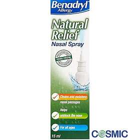 Benadryl Allergy Natural Relief Nasal Spray 15ml