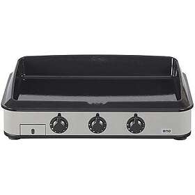 ENO Plancha 80 cm 3 Brûleurs À Poser Acier Inoxydable