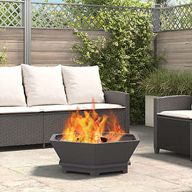 vidaXL Fire Pit 75x75x28cm 858996
