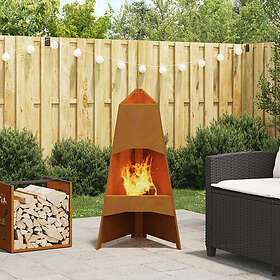 vidaXL Fire Pit 50x50x95cm 858941