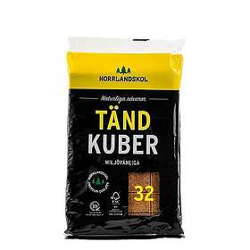 Norrlandskol Tändkuber 32st