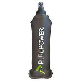 Purepower Soft Flaske Sort 500ml
