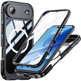 Skalo Shockproof Clear Hybrid Case med Skärmskydd för iPhone Air