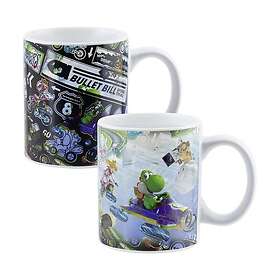 Paladone Super Mario Kart Mug Sensible à la Chaleur 30cl