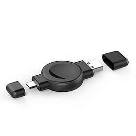 MTK 115020871 Infällbar Laddare med USB-C och USB-kontakt 10W