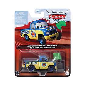 Disney Pixar Cars Dexter Hoover med Grønt Flag