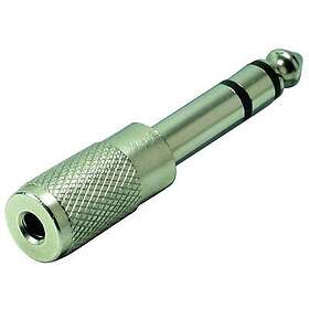 TRU COMPONENTS 1559814 6.35mm to 3.5mm Adapter