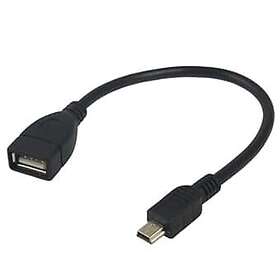 24 45725 Mini USB till USB OTG Adapter