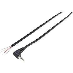 TRU COMPONENTS Câble Jack Stéréo 3.5mm Extrémité Ouverte