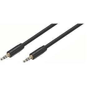 Sandstrøm 3.5mm AUX-ljudkabel 2m