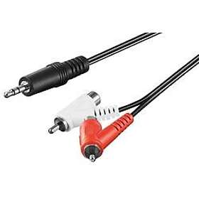 Goobay 3,5 mm til 2x RCA-kabel