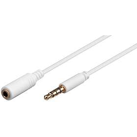 Goobay Headphone Extension Cable 4-pole 3.5mm Male to Female Adapter