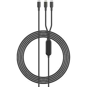 Sandstrøm S61TO2CC26 USB-C til USB-C 140W 2m