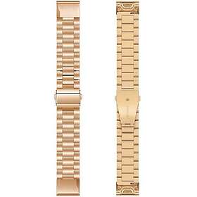 CaseOnline MARQ Captain Rostfritt Stål Länkarmband för Garmin MARQ Captain (Gen2)