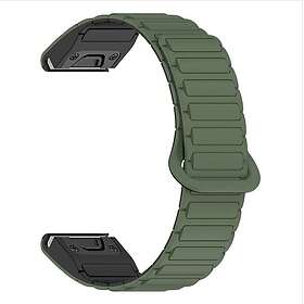 INF Magneettinen Silikoni Kellonranneke yhteensopiva Garmin Fenix 8/7X/Ep