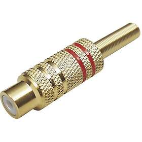 TRU COMPONENTS 1577780 Coupleur RCA Connecteur Droit