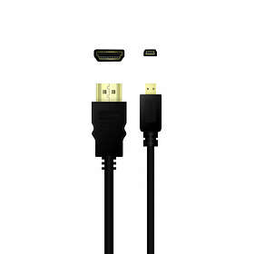 Qnect High Speed HDMI Kaapeli Ethernetillä 2m