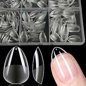 XIAOHEBAN Short Almond Clear Tips 600 st