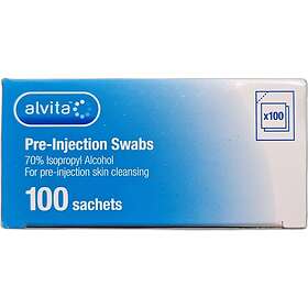 Alvita Pre-Injection Swabs 100 Pack
