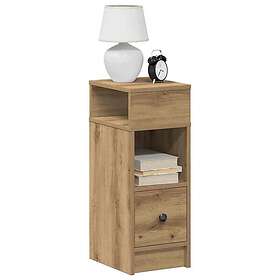 vidaXL 858630 Bedside Table 25x31x66cm