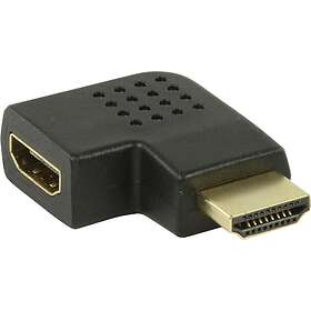 Teknikproffset 49127137 Oikeakulmainen HDMI-sovitin
