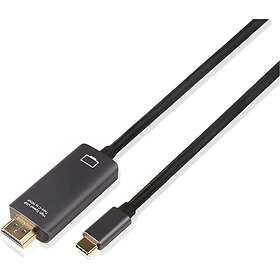 Sandstrøm USB-C HDMI-kaapeli 2m SCHDB2M26