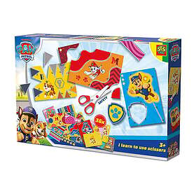 SES Creative Lelun Askartelusetti Opin leikkaamaan saksilla S14085