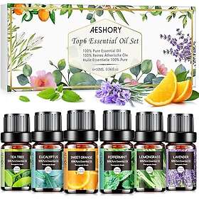 Aeshory Essential Oil Set 6 x 10ml