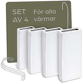 Praknu Radiator Keramisk Avdunstare Set om 4