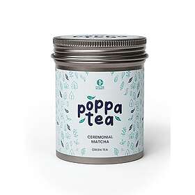 PoppaTea Ceremonial Grade Matcha Grönt Te Pulver Burk 50g