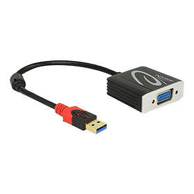 DeLock 49121487 USB 3.0 till VGA-adapter 1920x1200 0,2m