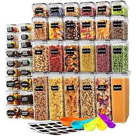 Stusgo 42-Pack Plastic Storage Jar