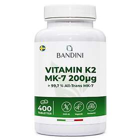 Bandini Vitamin K2 MK7 200µg 400 st