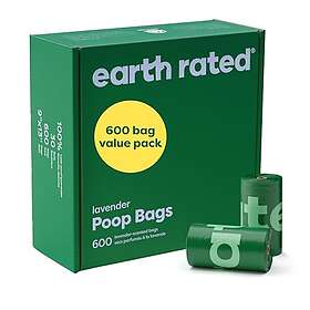 Earth Rated Sacs à Déchets Parfum Lavande (600 Unités)